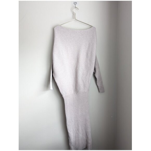 Reiss Lara Off-The-Shoulder Ribbed Midi Dress - Picture 7 of 16